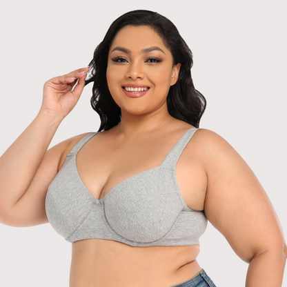 Sally Underwired Comfy Plus Size Bra