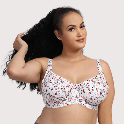 Sally Underwired Comfy Plus Size Bra