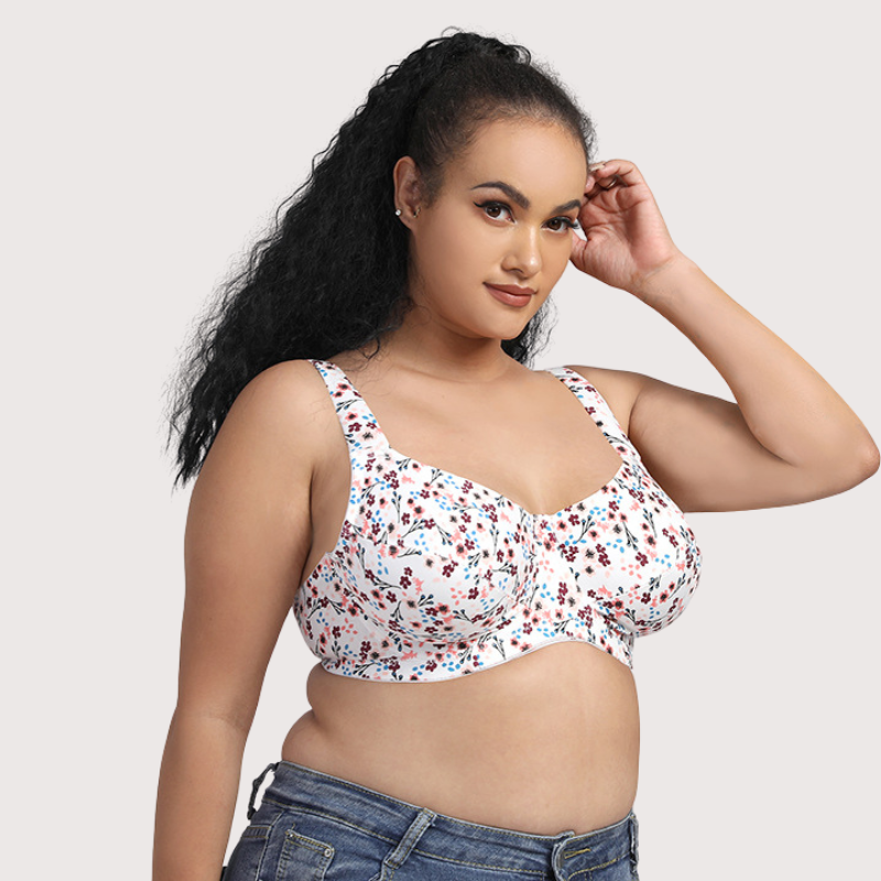 Sally Underwired Comfy Plus Size Bra