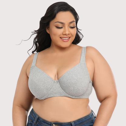 Sally Underwired Comfy Plus Size Bra