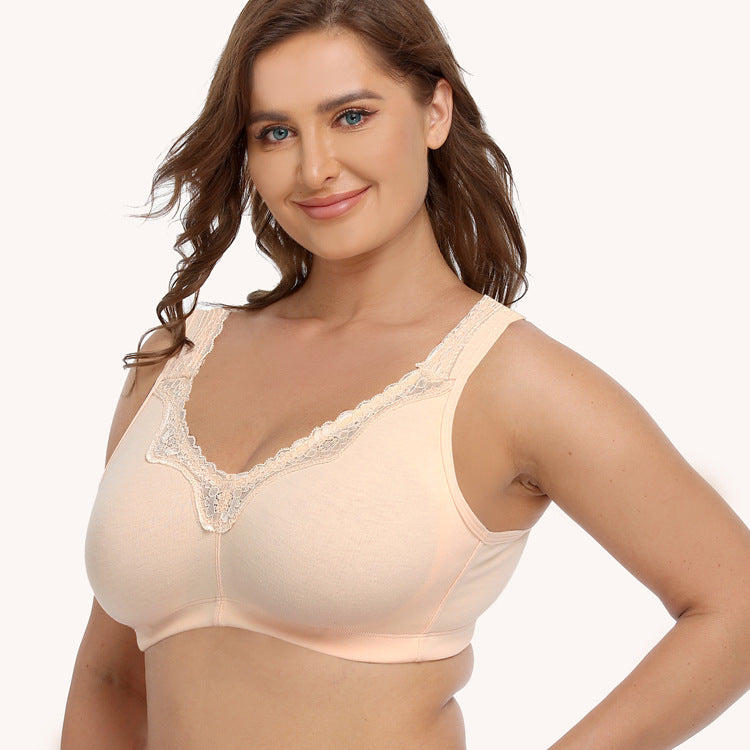 Giselle Ultra-thin Cotton Seamless Wireless Bra