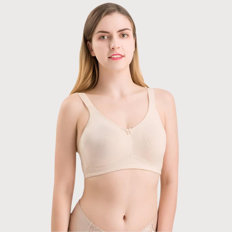 Naomi Seamless Wireless Full Coverage Comfort Daily Plus Size Bra