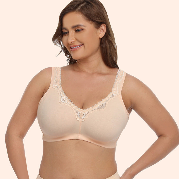 Giselle Ultra-thin Cotton Seamless Wireless Bra