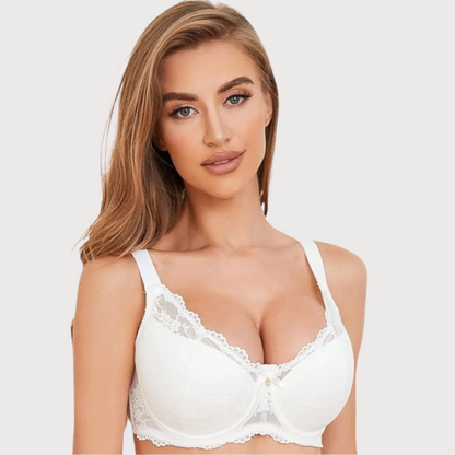 Chloe Strappy Lace Underwire Push Up Bra