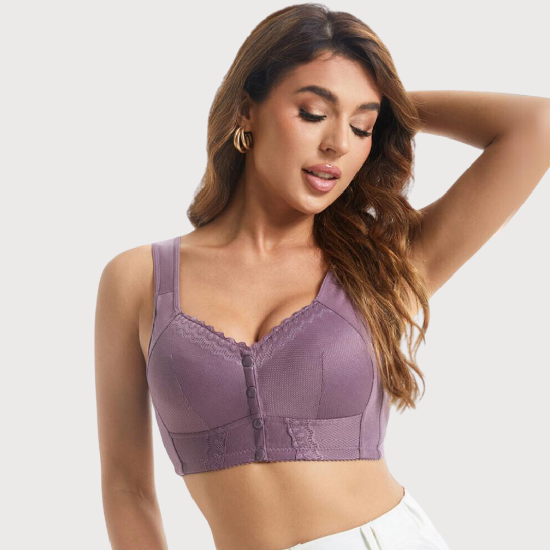 Louisa Easy Front Closure Wireless Bra