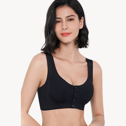 Clara Seamless Wireless Front-Closure Elegance Daily Bra