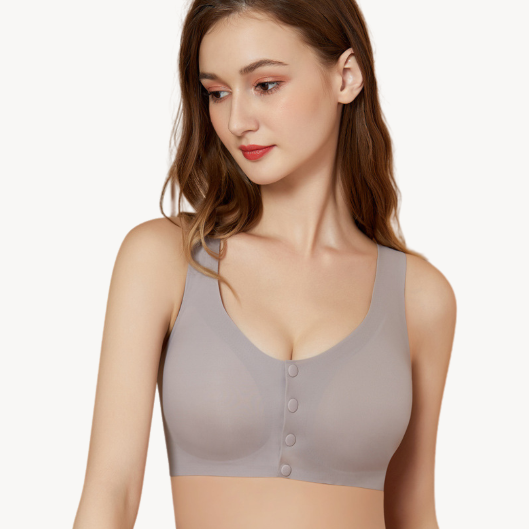 Clara Seamless Wireless Front-Closure Elegance Daily Bra